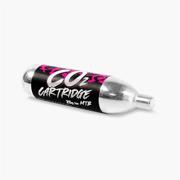 MUC-OFF Co2 Cartridge 25g Threaded Cartridge
